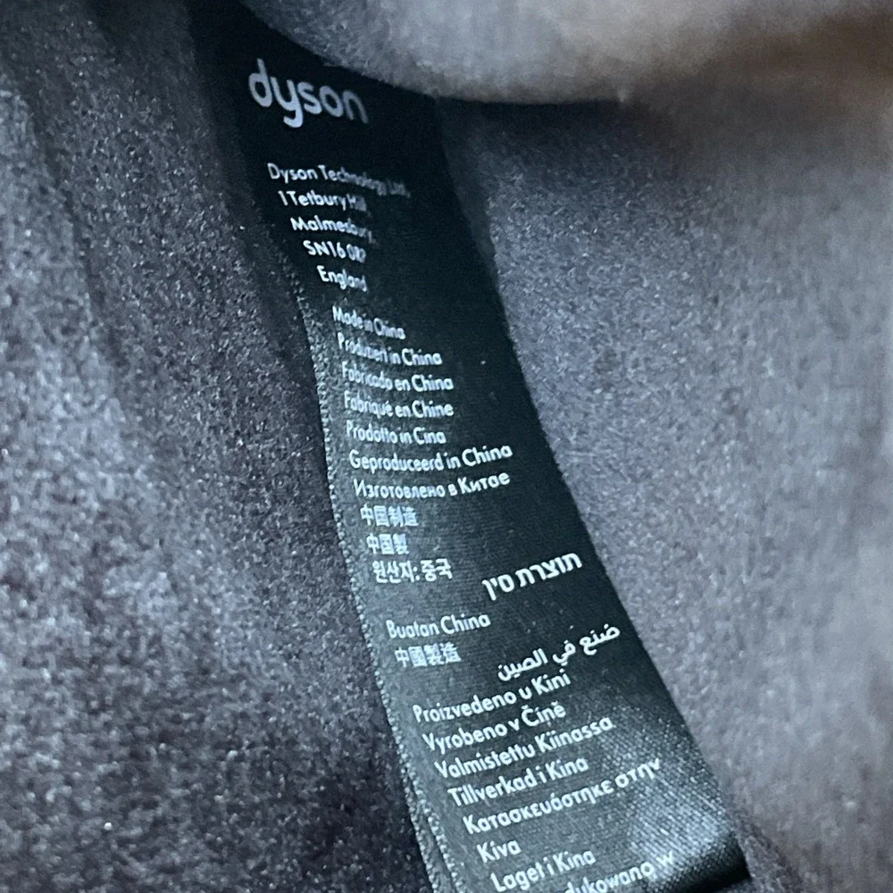Dyson Airwrap Storage Travel Bag Pouch Case Magnetic Closure Black/Copper Velvet